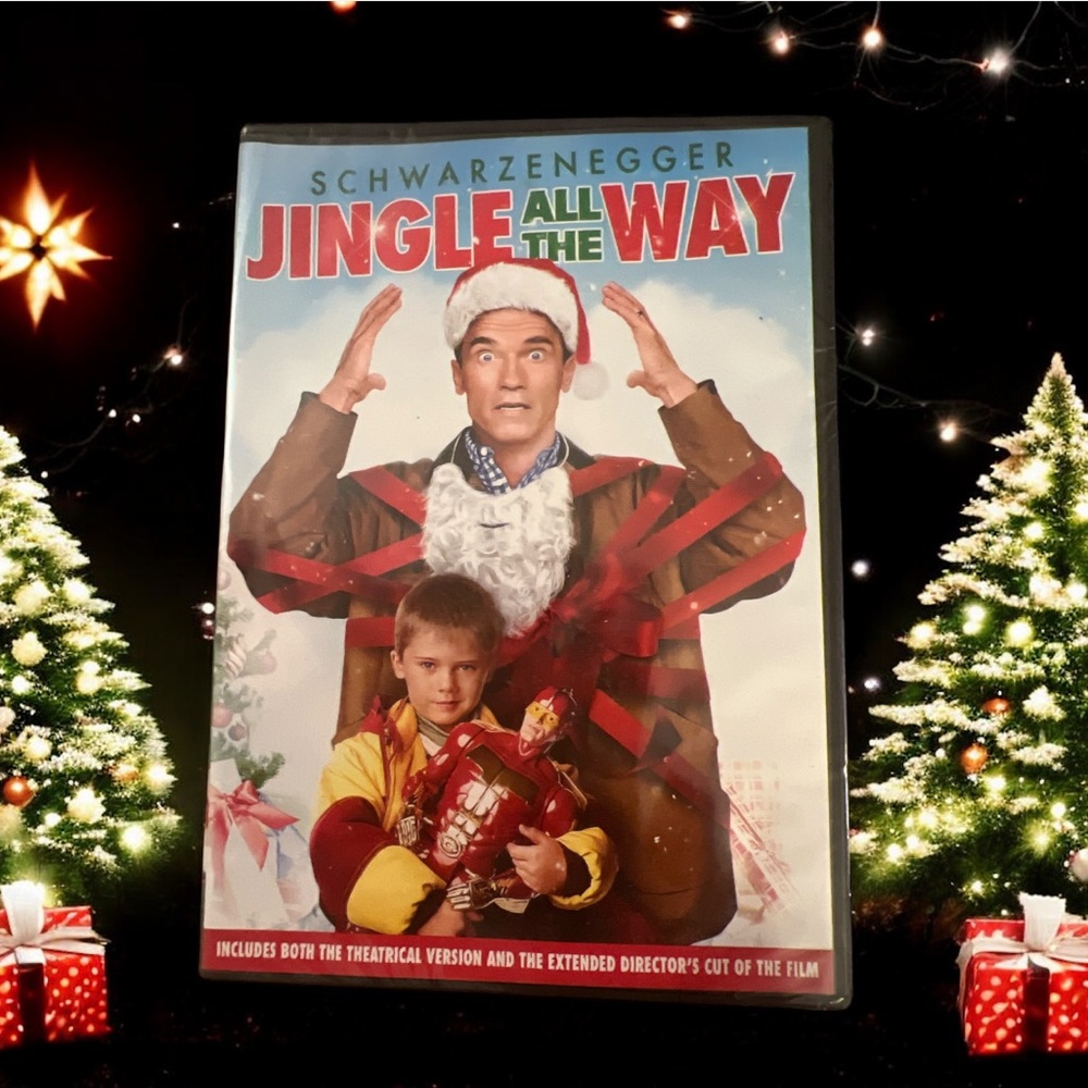 Jingle All the Way (DVD) NEW Sealed Arnold Schwarzenegger‎ Holiday Movie